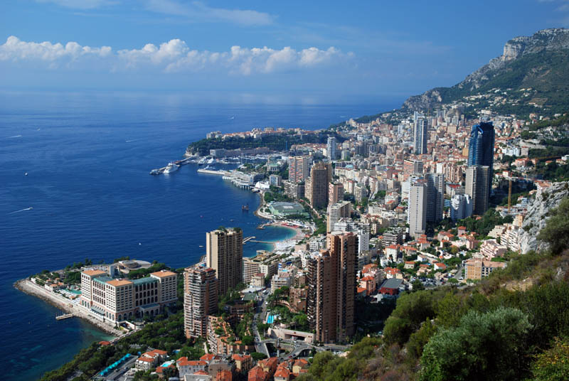 Vista panorámica de Mónaco